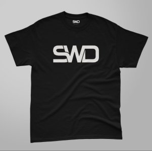 SWD logo tshirt - Black