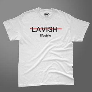 SWD Lavish lifestyle Tshirt - White