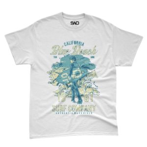 SWD Authentic wave rider Tshirt - white