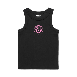 SWD logo tank top - Black